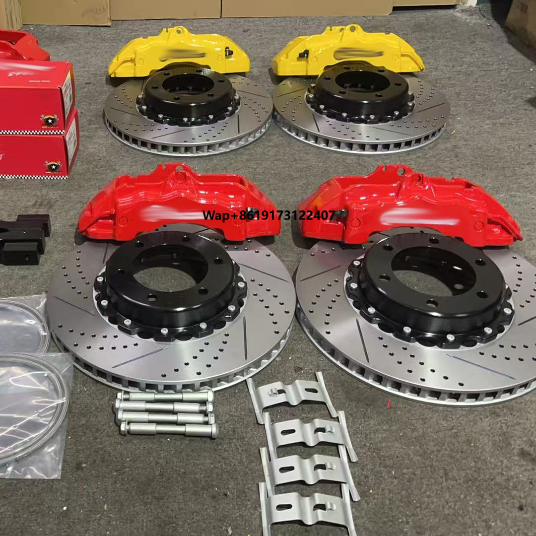 Forged Front Brake Caliper 4 Piston - New Modification Brake Disc Calipers set