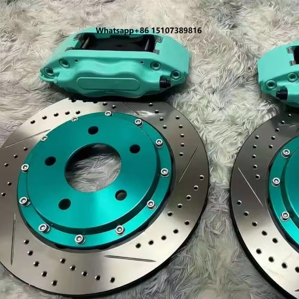 Forged Front Brake Caliper 4 Piston - New High Performance Aluminum Alloy Racing