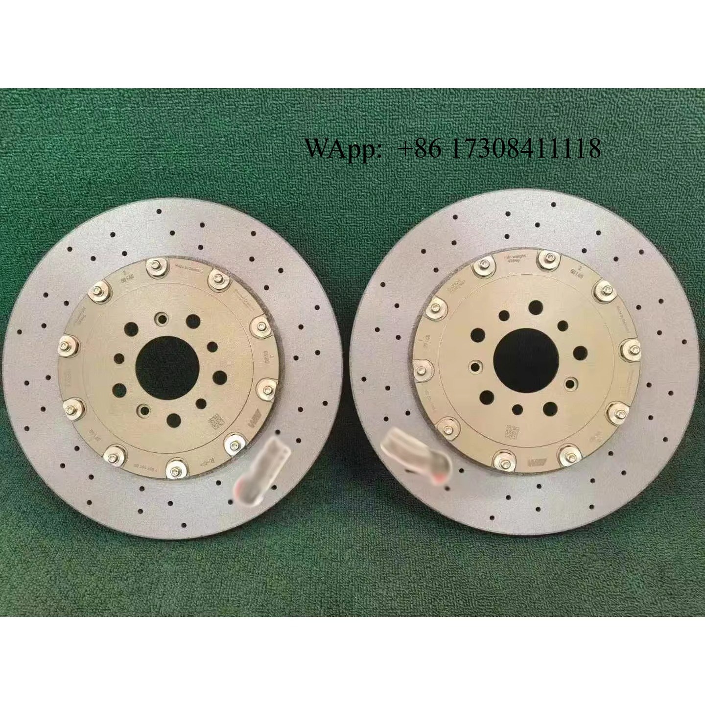 Forged Front Brake Caliper 4 Piston - High quality modification Brake Calipers set