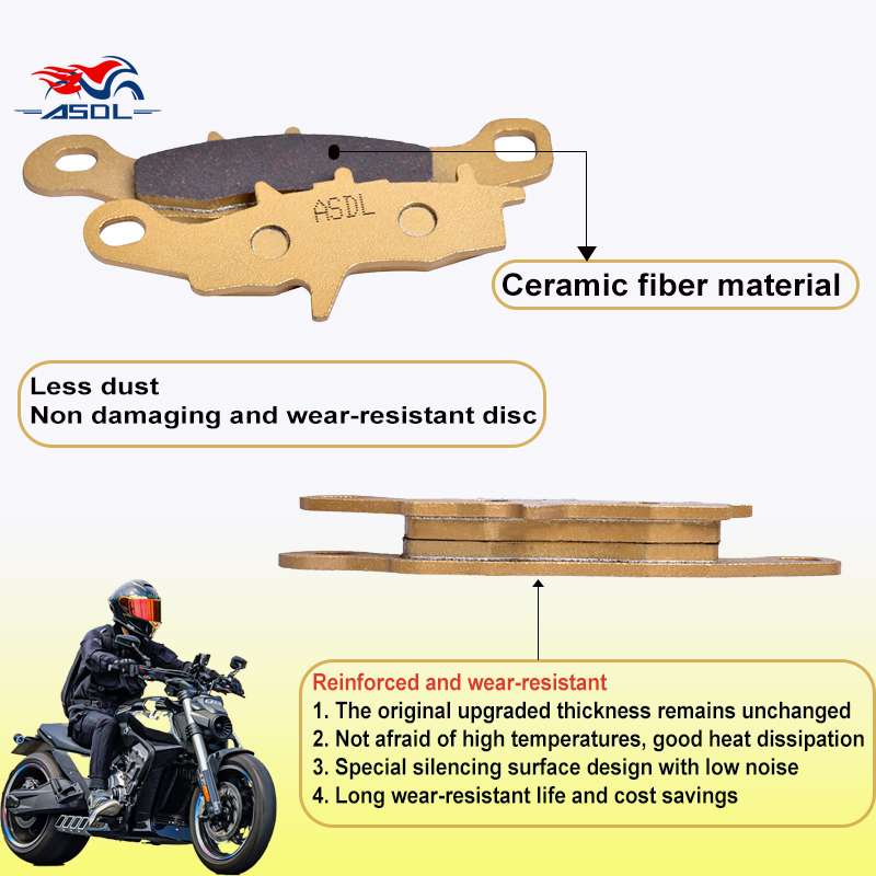 Motorcycle Front Brake Pads Fo - огляд і ціна Carbon Ceramic Motorcycle Brake Rotor