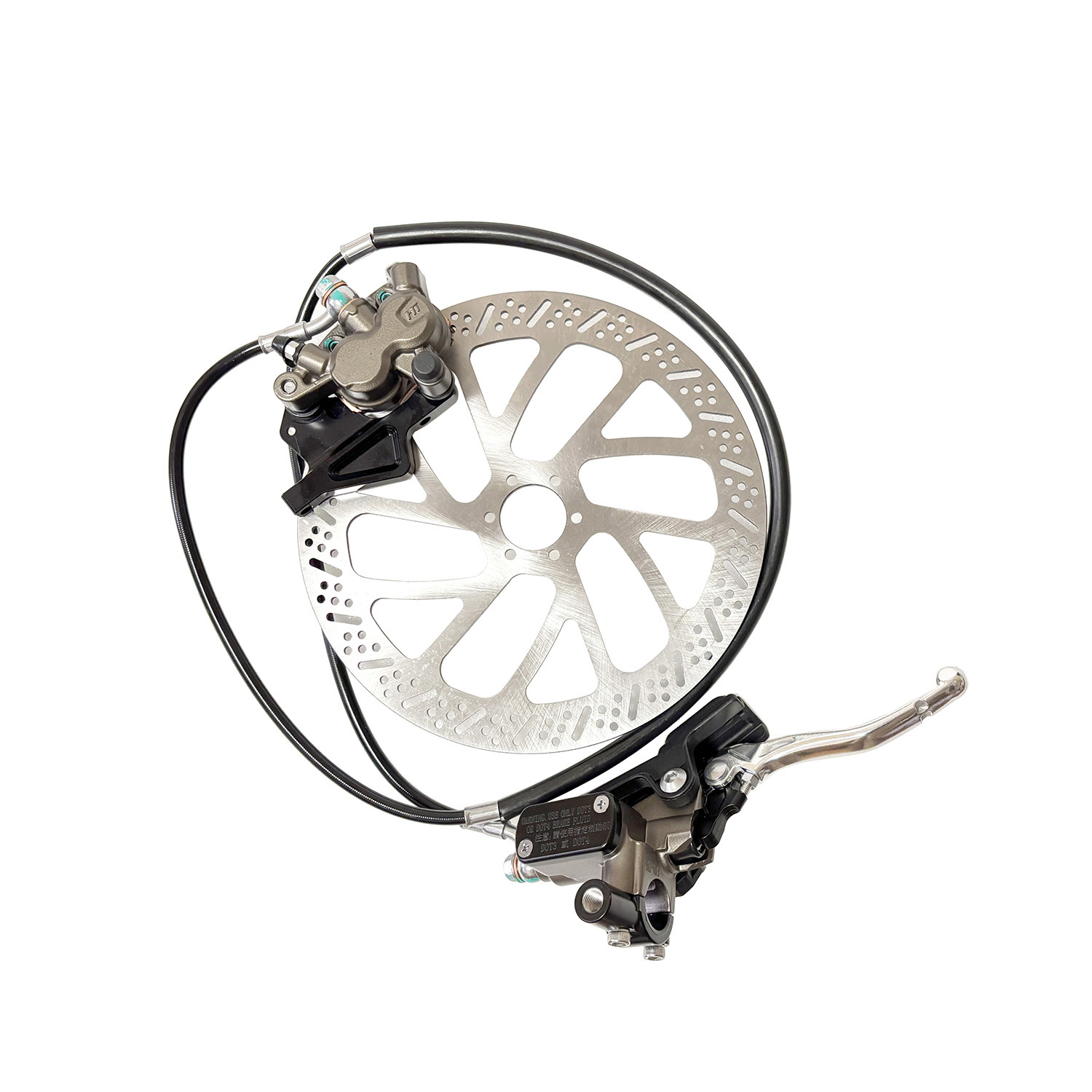 Light Bee / Eride Pro SS Mod U - огляд і ціна Front Rear Brake Caliper Bracket Kit