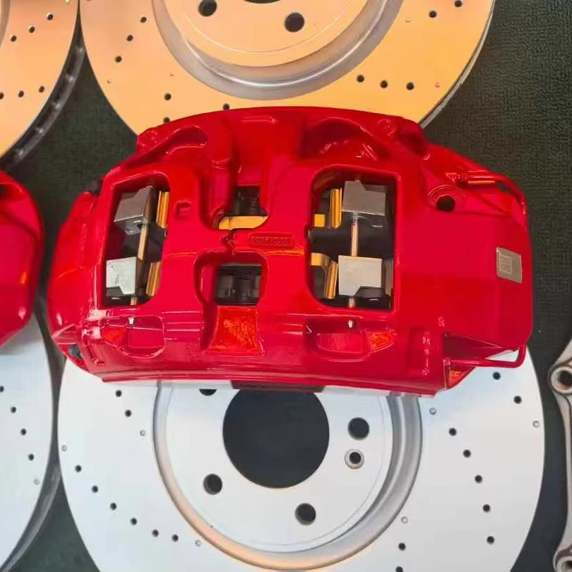New upgrade Aftermarket Brake  - огляд і ціна Forged Front Brake Caliper 4 Piston