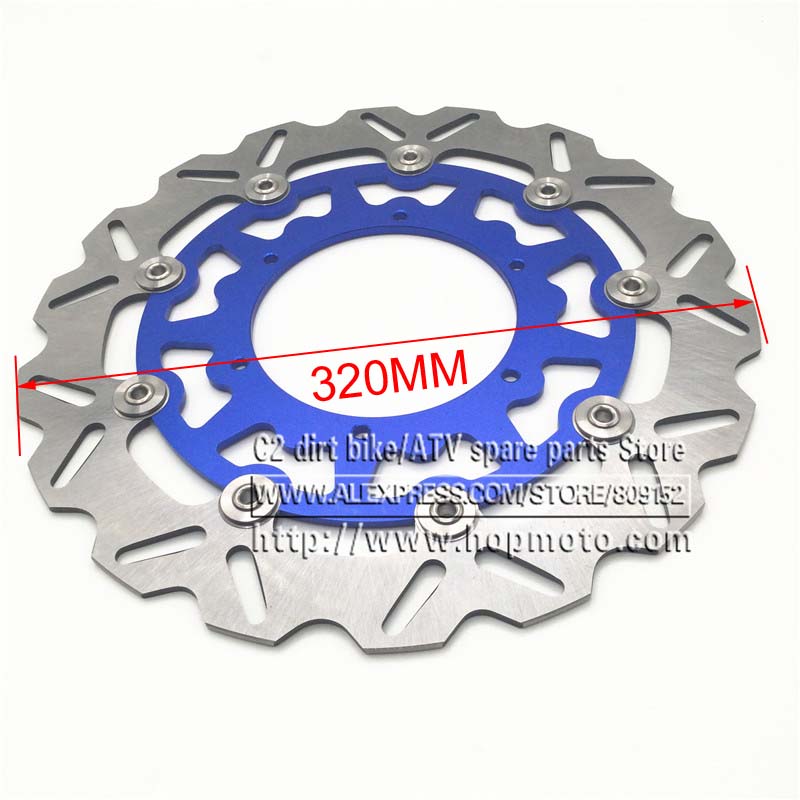 320MM Oversize Front Floating  - огляд і ціна Floating Brake Disc 320Mm Supermoto