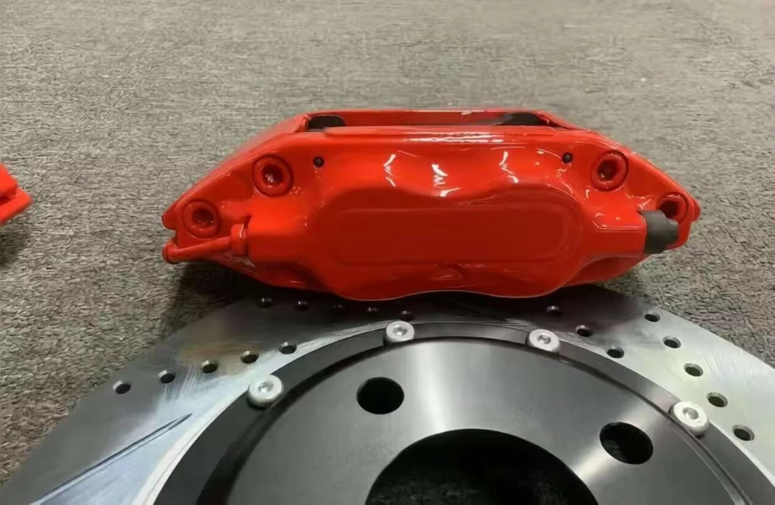 New High Performance Aluminum  - огляд і ціна Forged Front Brake Caliper 4 Piston