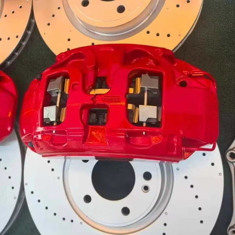 New upgrade Aftermarket Brake  - огляд і ціна Forged Front Brake Caliper 4 Piston