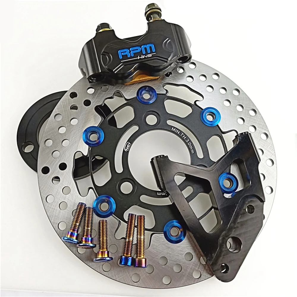 RPM CNC Electric Motorcycle Sc - огляд і ціна Front Rear Brake Caliper Bracket Kit
