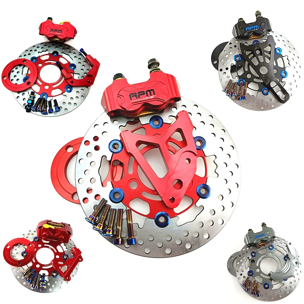 RPM CNC Electric Motorcycle Sc - огляд і ціна Front Rear Brake Caliper Bracket Kit